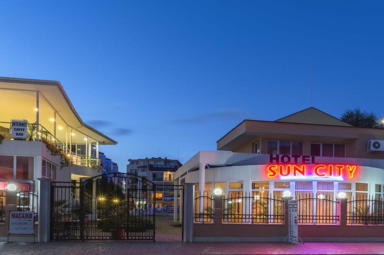 Sun City Hotel Sunny Beach Exterior photo